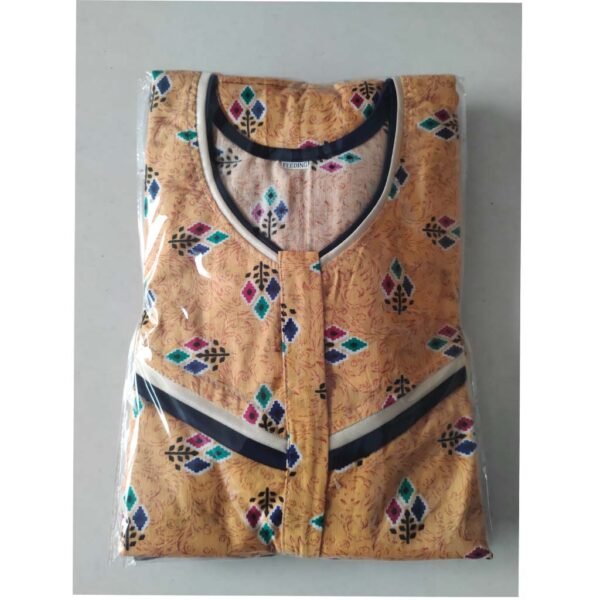 Pure Cotton Feeding Nighty - Image 7