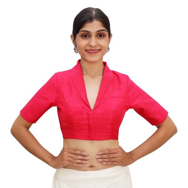 Collar Padded Blouse