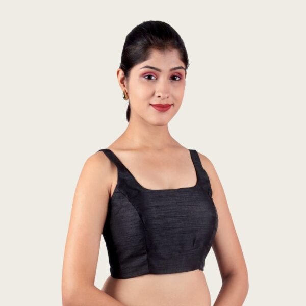 Sleeveless Padded Saree Blouse