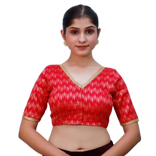 Blouse with Short Sleeve