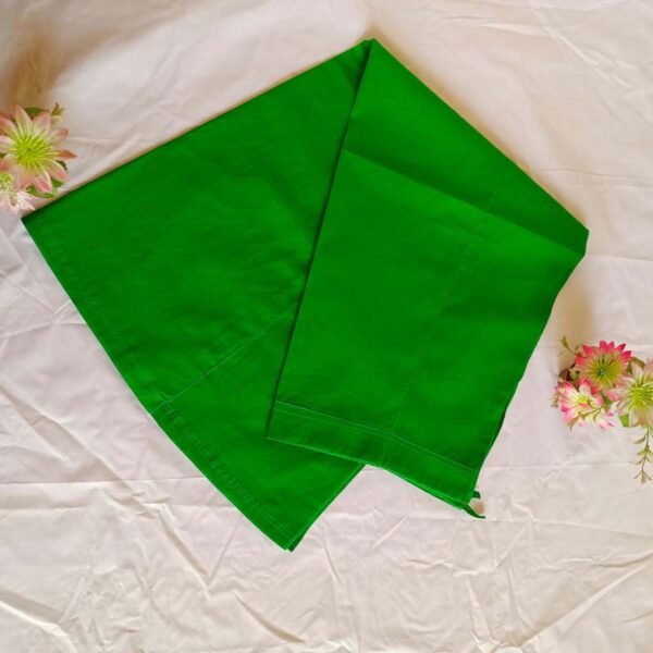 Pure Cotton green Petticoat (Saya) - Image 6