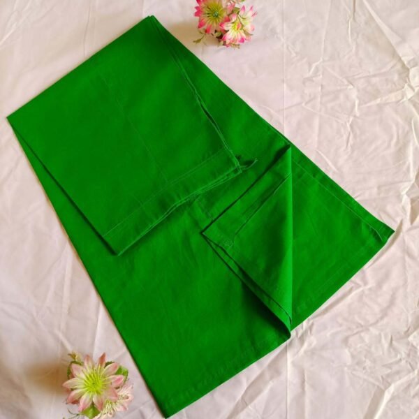 Pure Cotton green Petticoat (Saya) - Image 7
