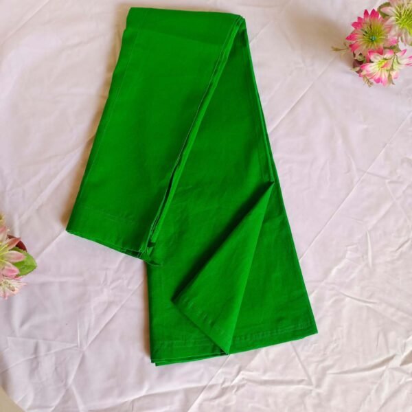 Pure Cotton green Petticoat (Saya) - Image 2