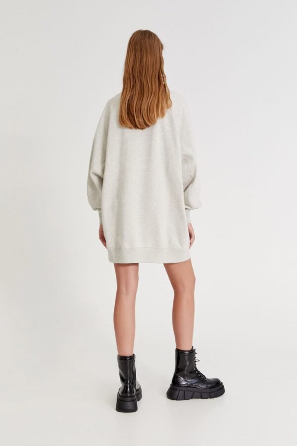 Long Sleeve Sweatshirt Dress - Image 2