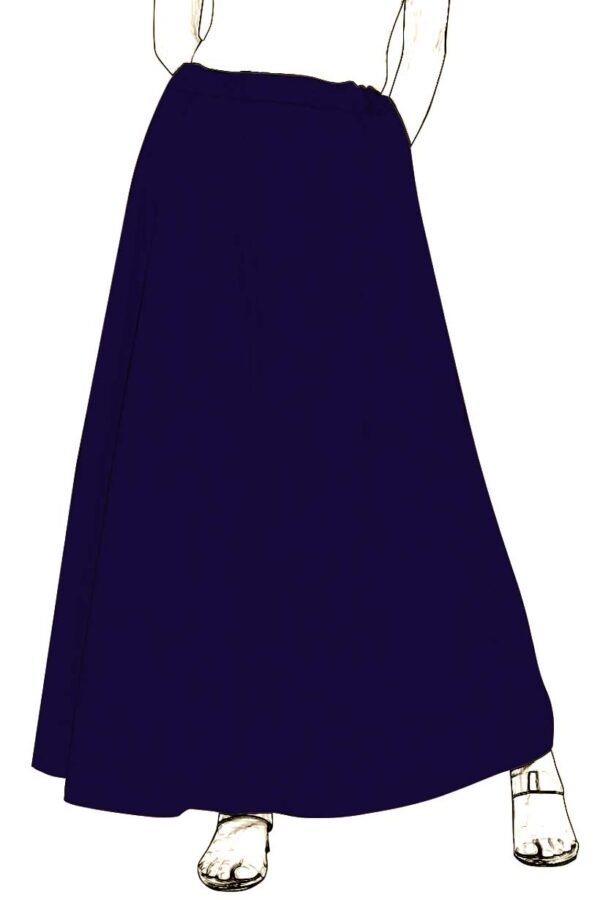 Pure Cotton blue Petticoat (Saya) - Image 4