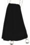 Black cotton petticoat