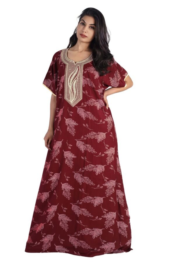 Organic Alpine Nighty (Dark wine) - Image 6