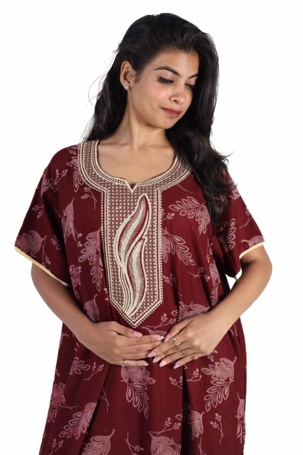 Organic Alpine Nighty (Dark wine) - Image 3