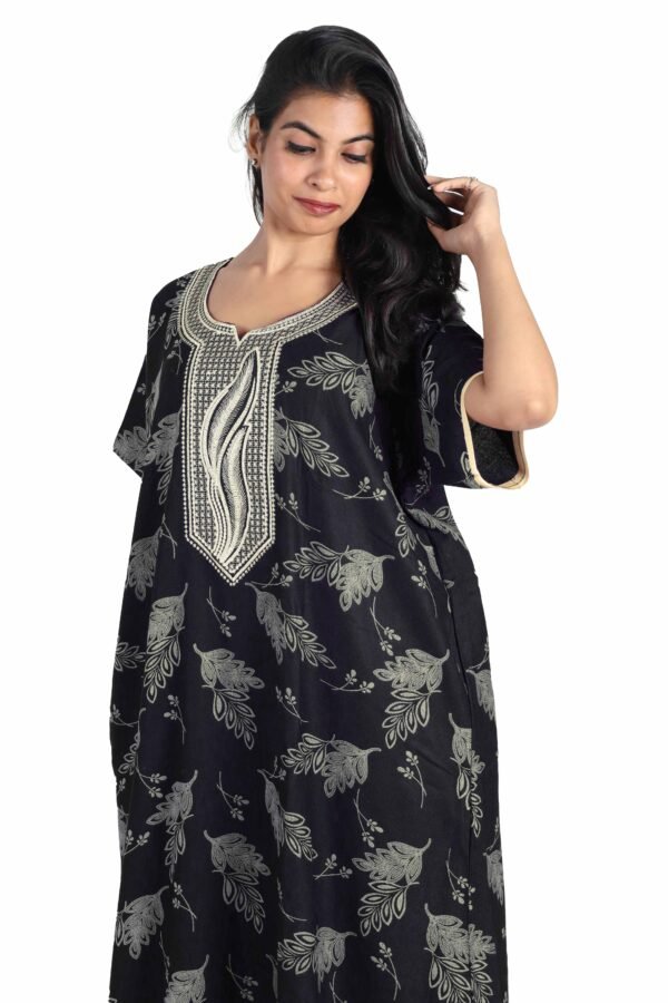 Sustainable Alpine Embroidery Nighty - Image 2