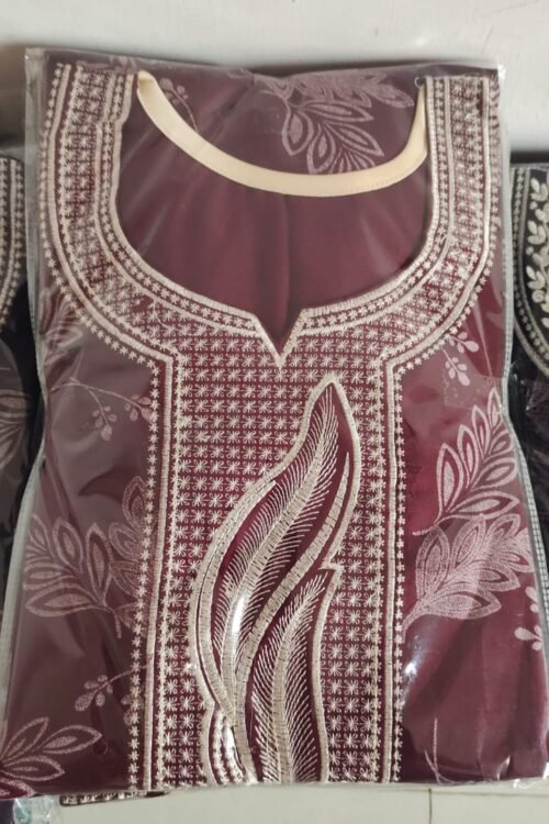 Organic Alpine Embroidered Nighty